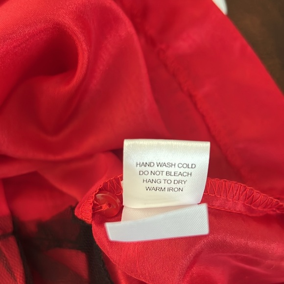 Edgehill Collection Ruffle Neck Short Sleeve Taffeta Dress - Picture 10 of 13